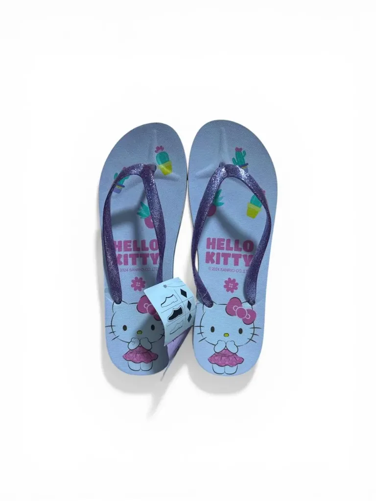 SANDALIA HELLO KITTY DAMA LICENCIA (Lila, 36)