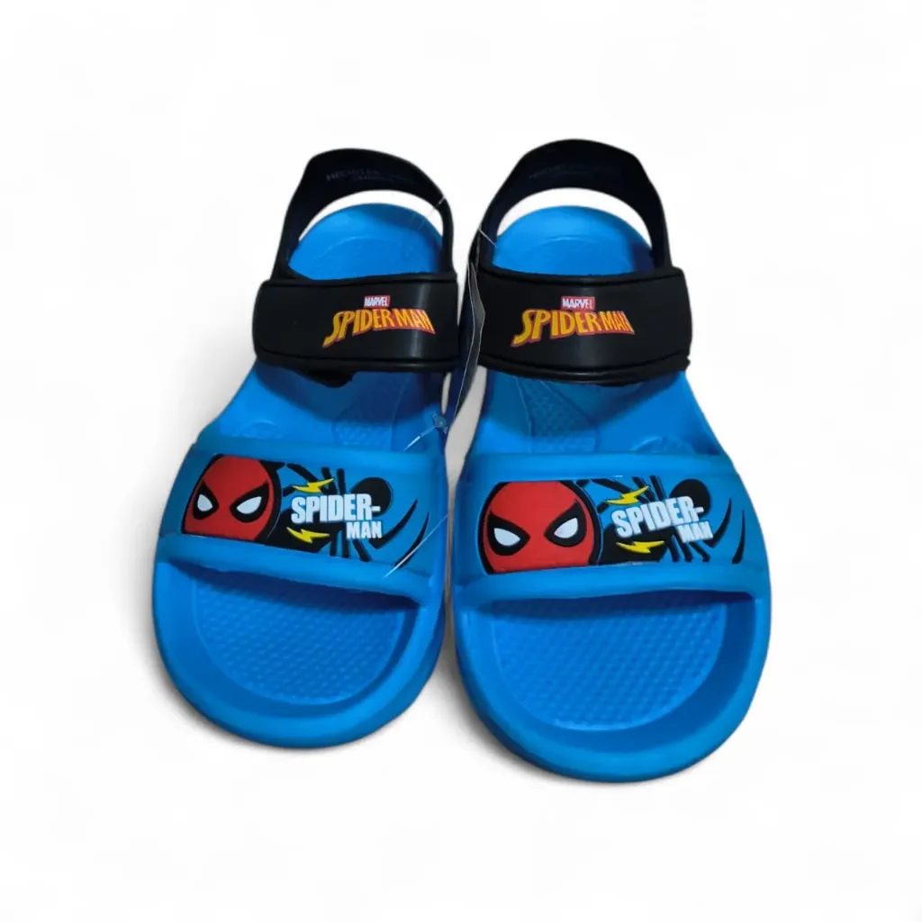 SANDALIAS DE CIERRE MAGICO SPIDERMAN LICENCIA
