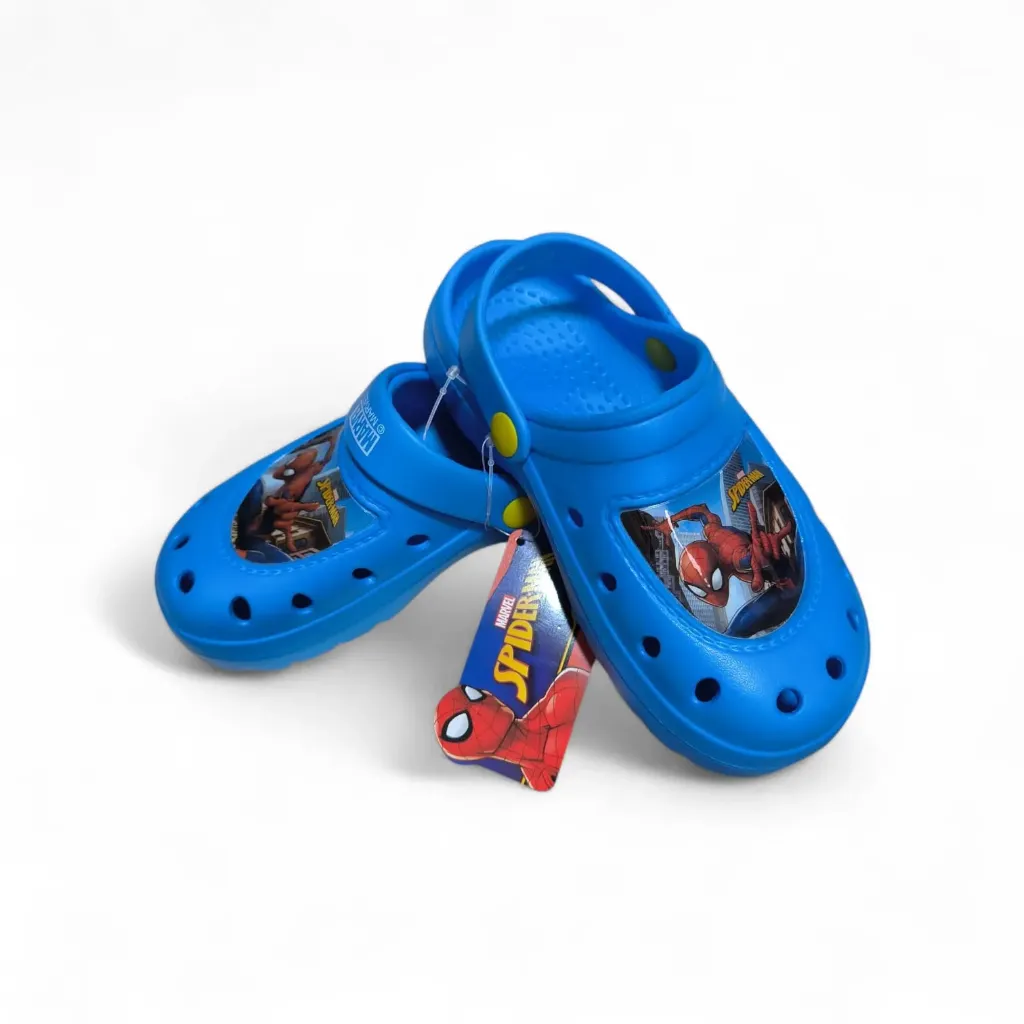 SANDALIA CLOGS SPIDERMAN