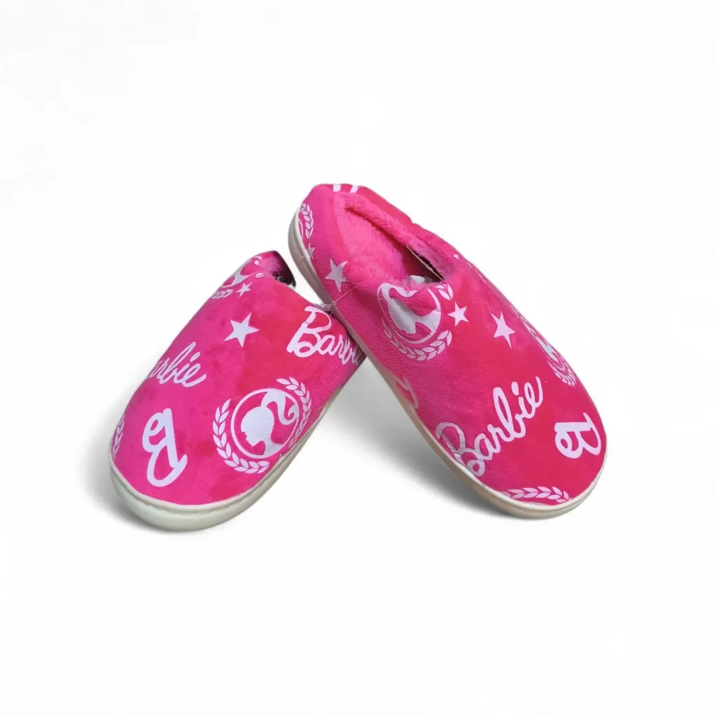 PANTUFLAS STARS CON PELUCHE BARBIE NIÑA (40/41)