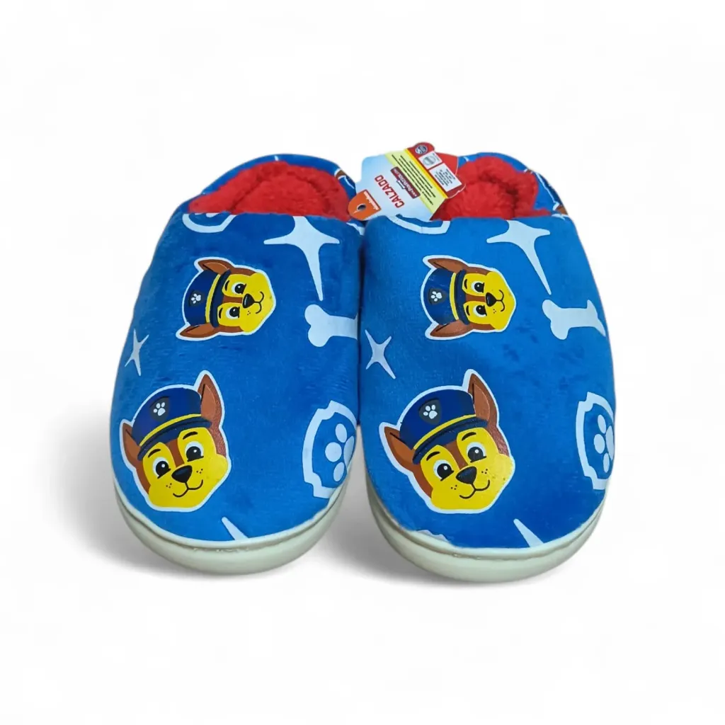PANTUFLAS INFANTILES PAW PATROL-CHASE