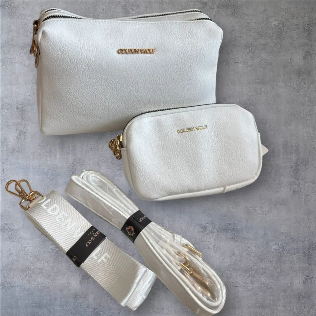 SET DE CROSSBODY 2 EN 1 GOLDEN WOLF