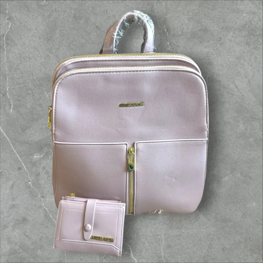 MOCHILA+BILLETERA EJECUTIVA (Lila)